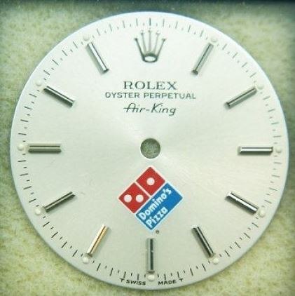 Rolex Domino Dial - T Swiss Made T with lume plots