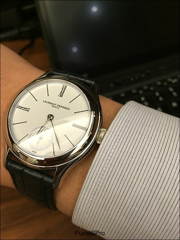 On the wrist