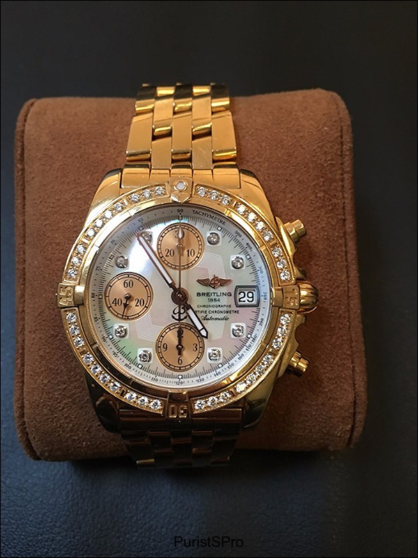 Breitling watch listing