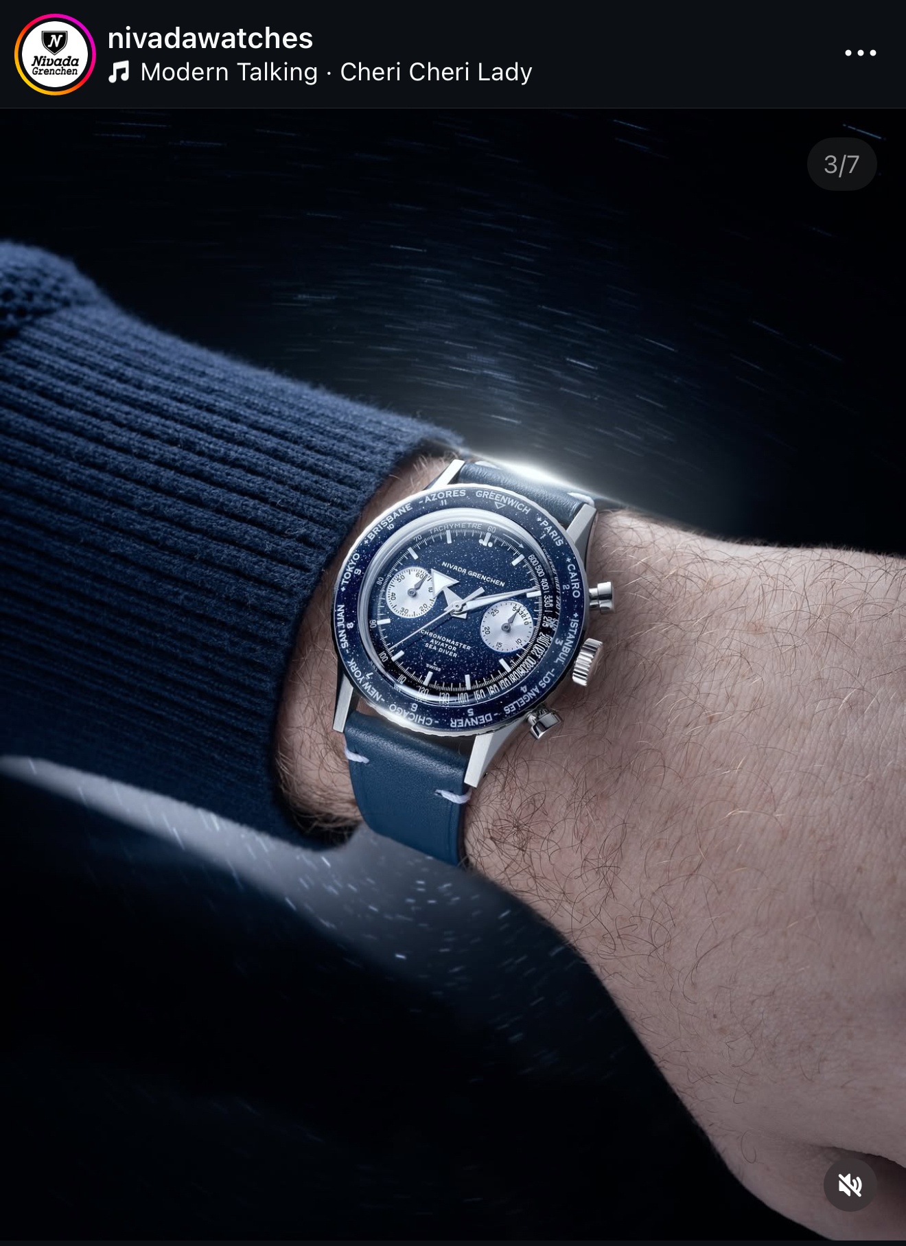 Nivada Grenchen releases limited edition Valjoux 23 Chronomaster