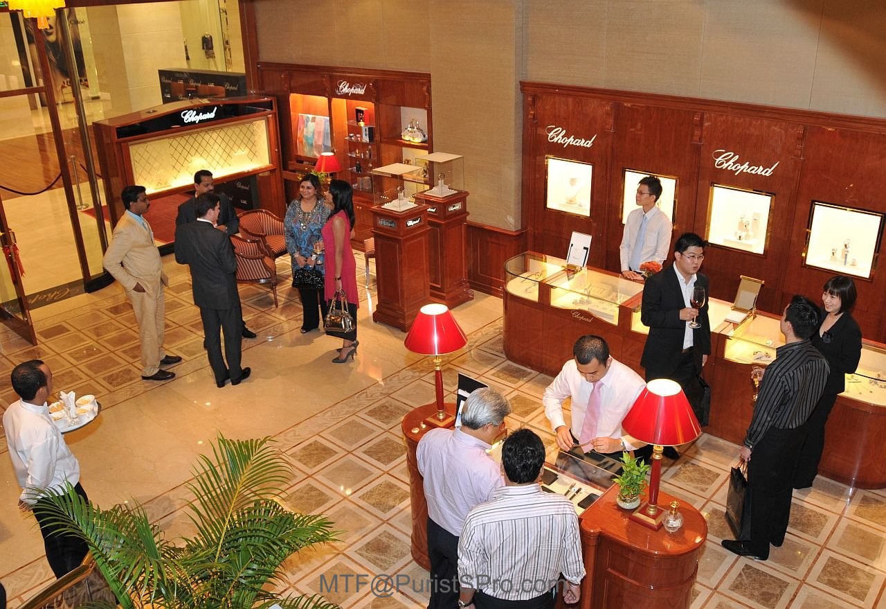 Chopard Boutique, Pavilion Kuala Lumpur: Duplex inside