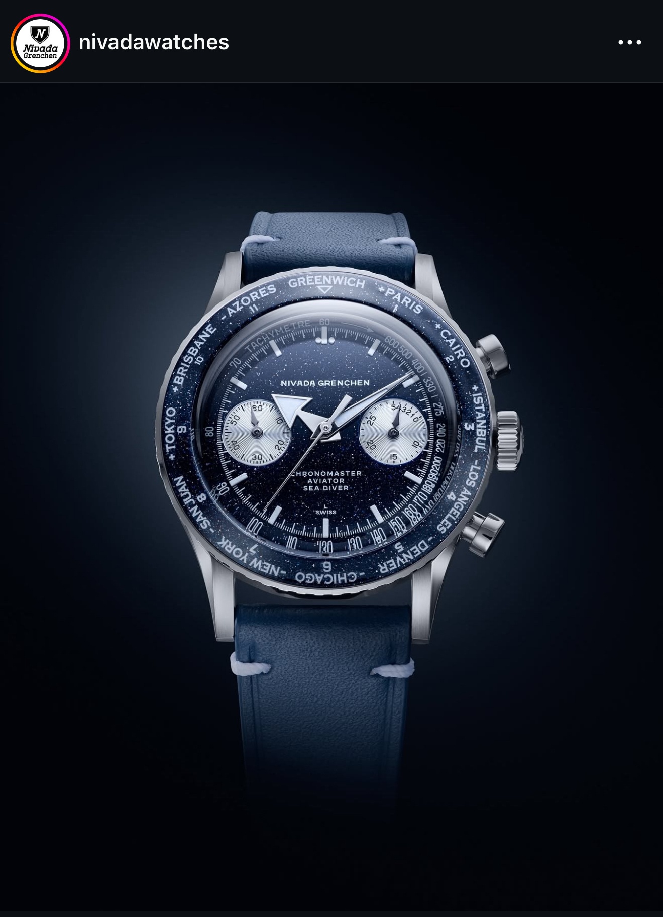 Nivada Grenchen releases limited edition Valjoux 23 Chronomaster