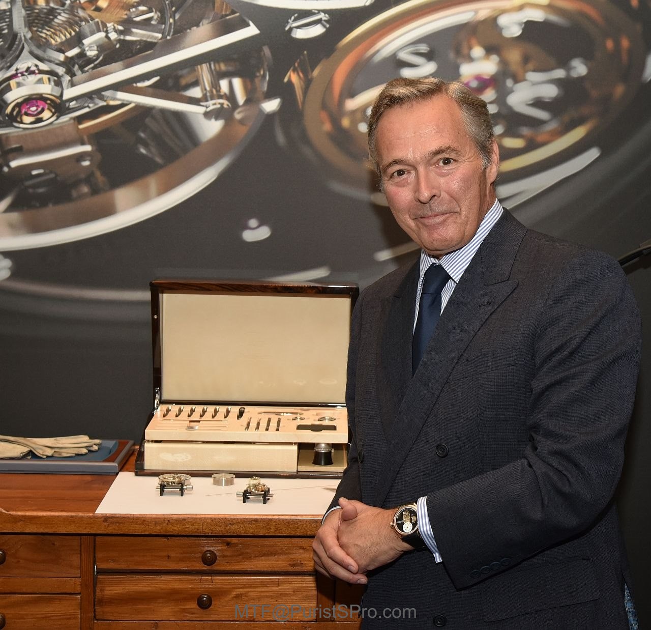 Karl-Friedrich Scheufele, President La Chronométrie Ferdinand Berthoud