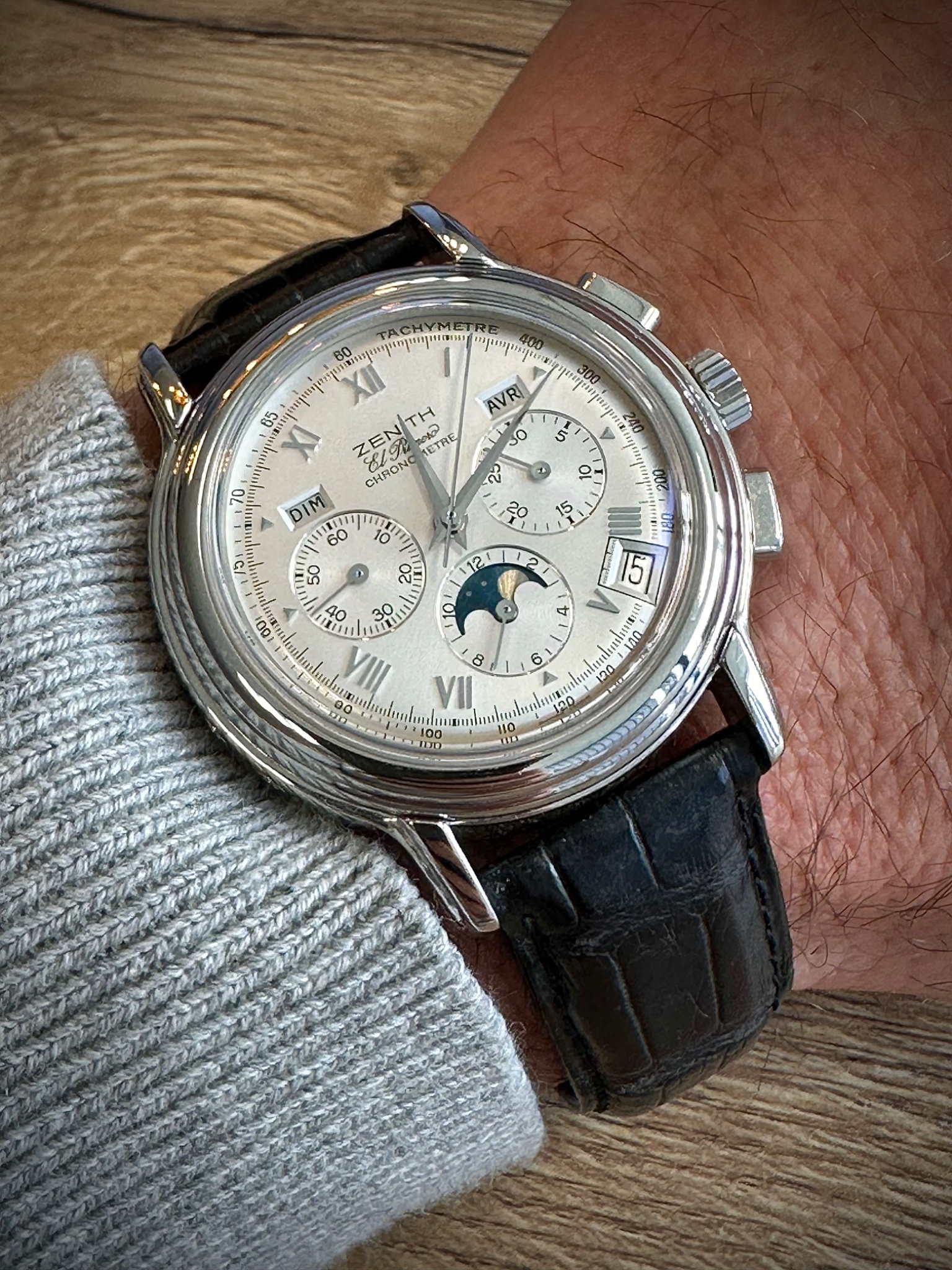 Watch by Zenith, El Primero, Chronomaster 1969