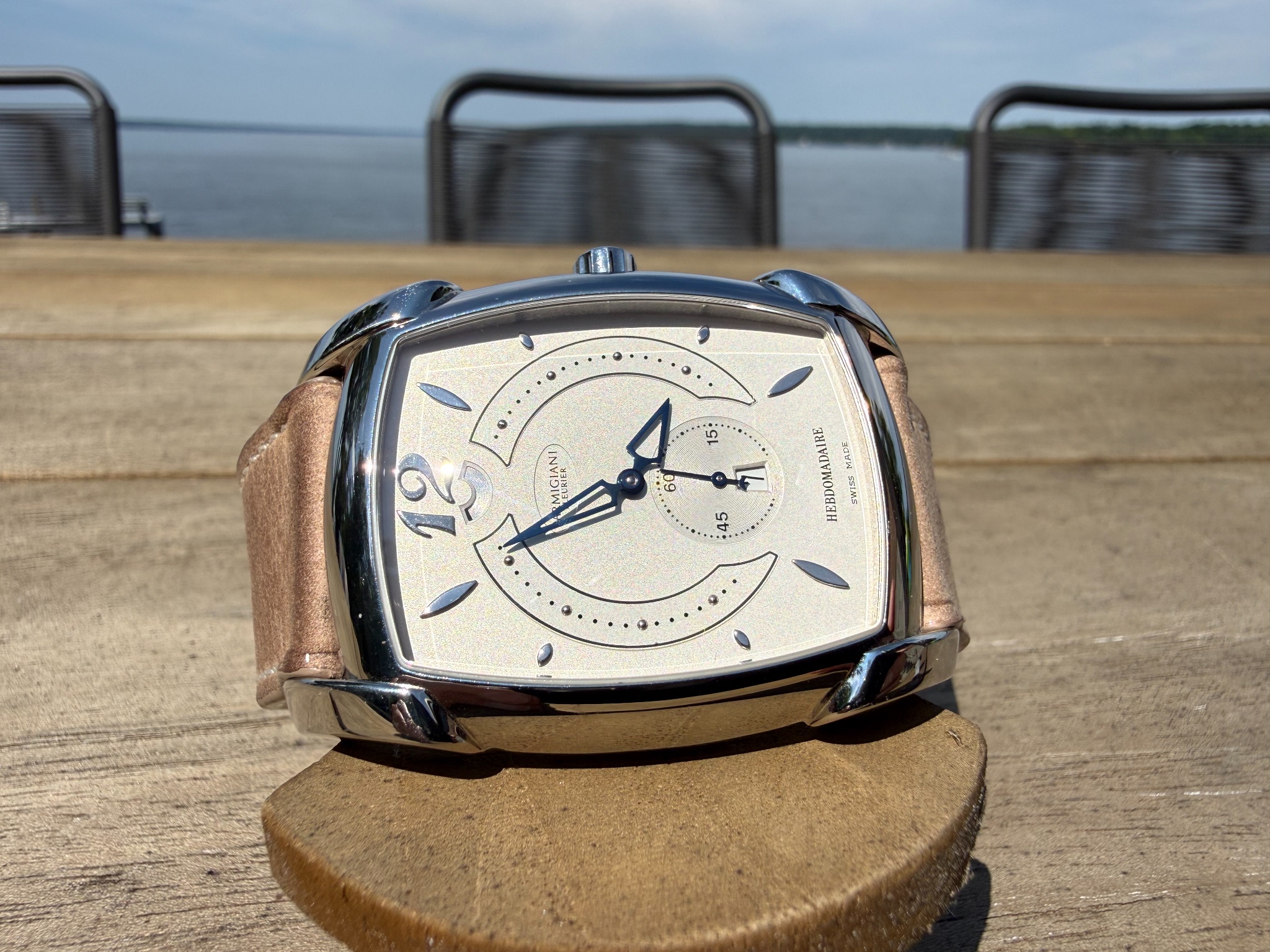 Parmigiani Kalpa XL Hebdomadaire and Lorige Gris Circuit BL-E