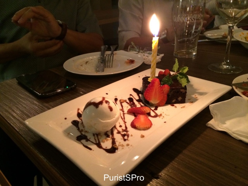 Our dear bro's birthday celebration during this GTG. Happy birthday bro! We wanted to sing a birthday song to him but he refused LOL!