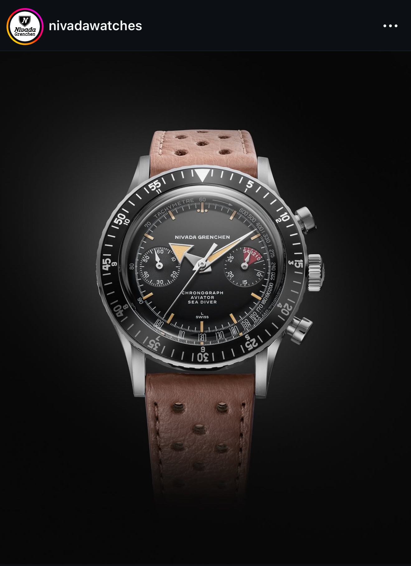 Nivada Grenchen releases limited edition Valjoux 23 Chronomaster