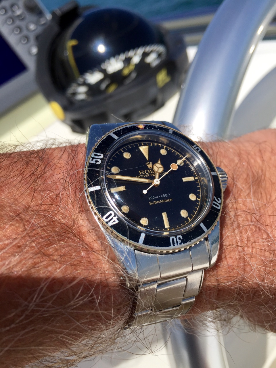 Rolx big crown. 