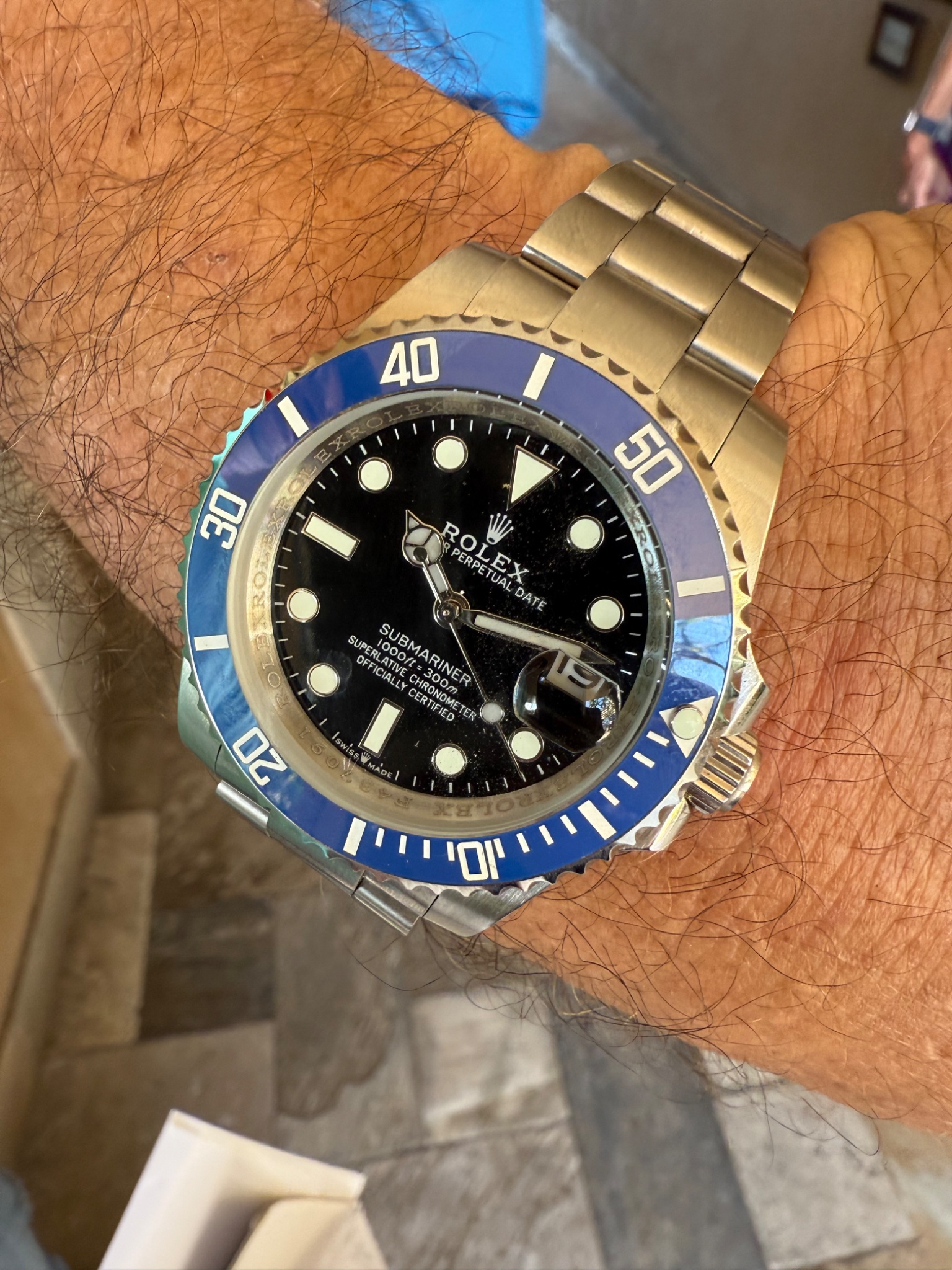 Watch by Rolex, Submariner Date, 126619