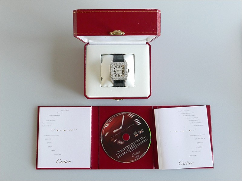 Cartier watch listing