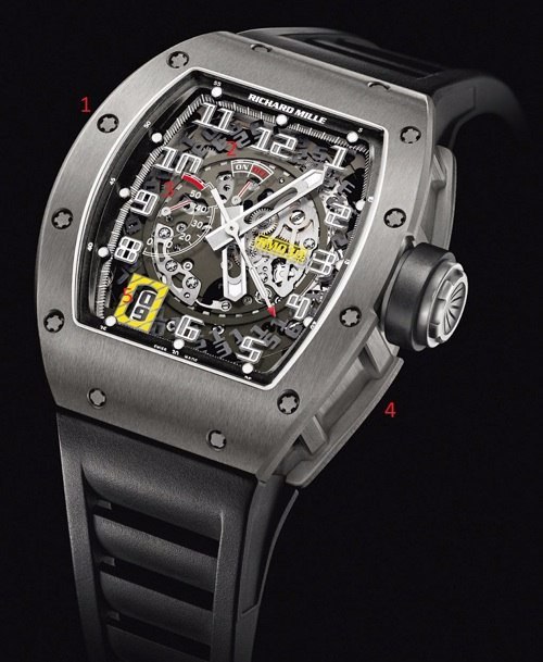 Richard Mille watch listing