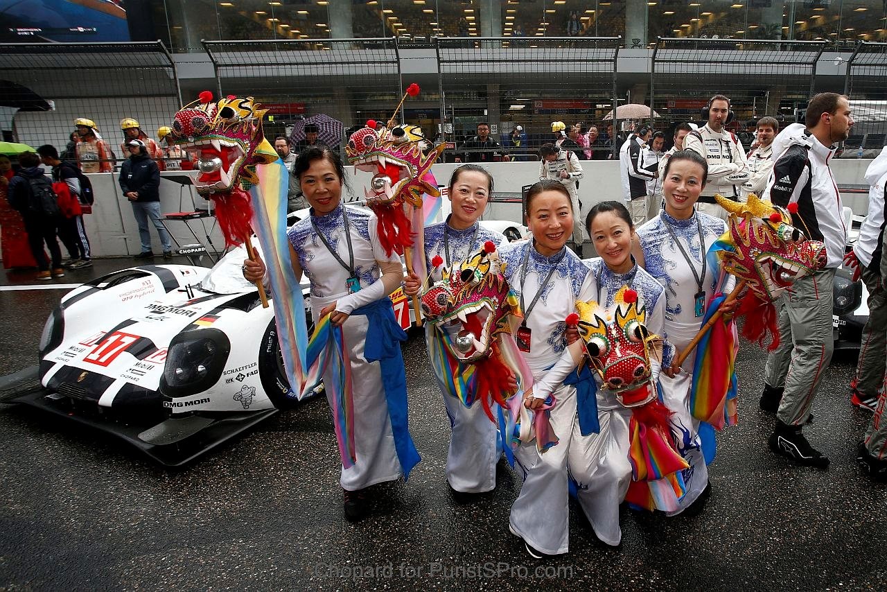 Can you tell it's 6 Hours of Shanghai?