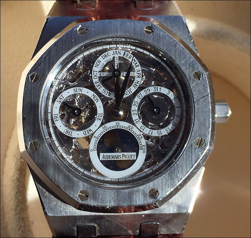 Audemars Piguet watch listing