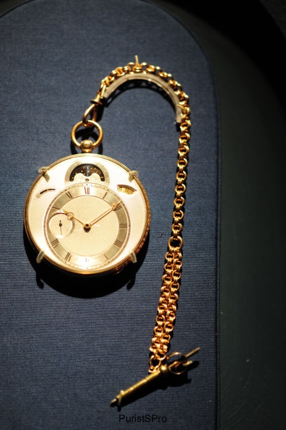 This beautiful Breguet piece serves as the inspiration of Breguet models today. It sold in 1823 for 5000 Francs.