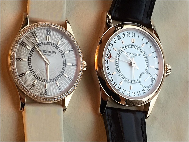 Lady on the left and man on the right