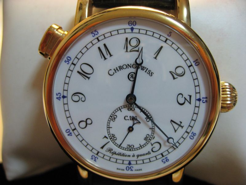 Chronoswiss Quarter repeater RG