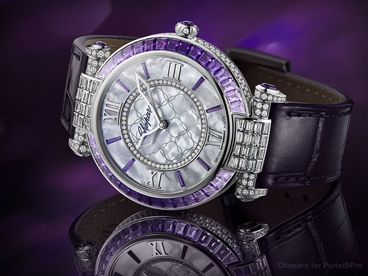 Chopard Imperiale 40mm Automatic Amethyst front