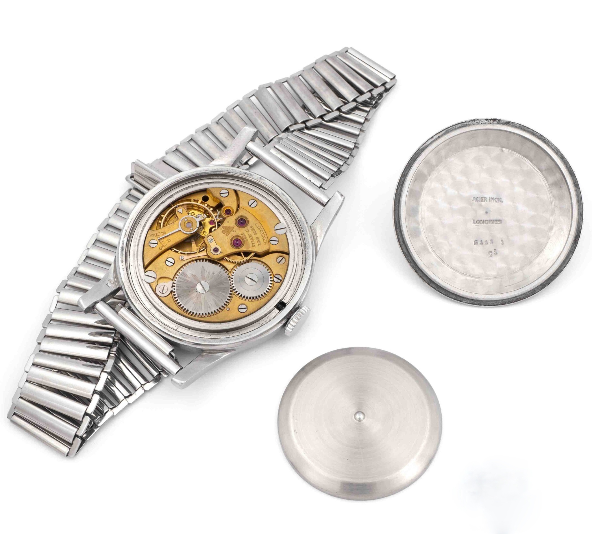 Watch, Longines, Big Indian, 6111