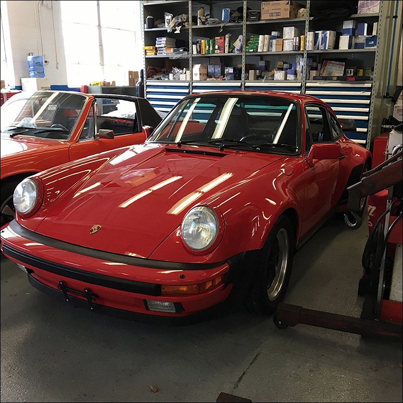 1988 911 Turbo in Guards Red. Pristine.