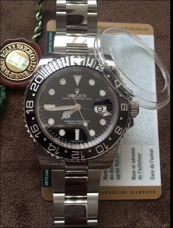 Rolex watch listing