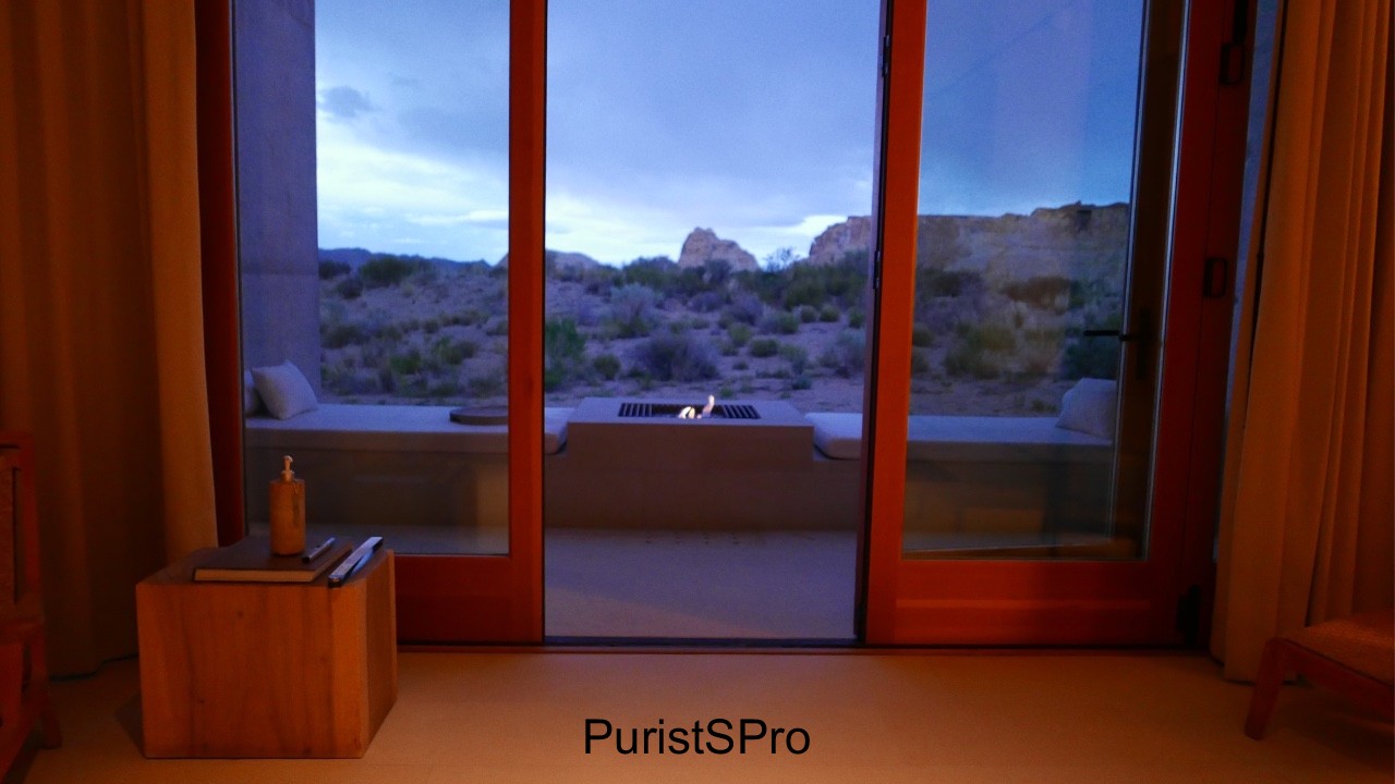 Like the fireplace outside.