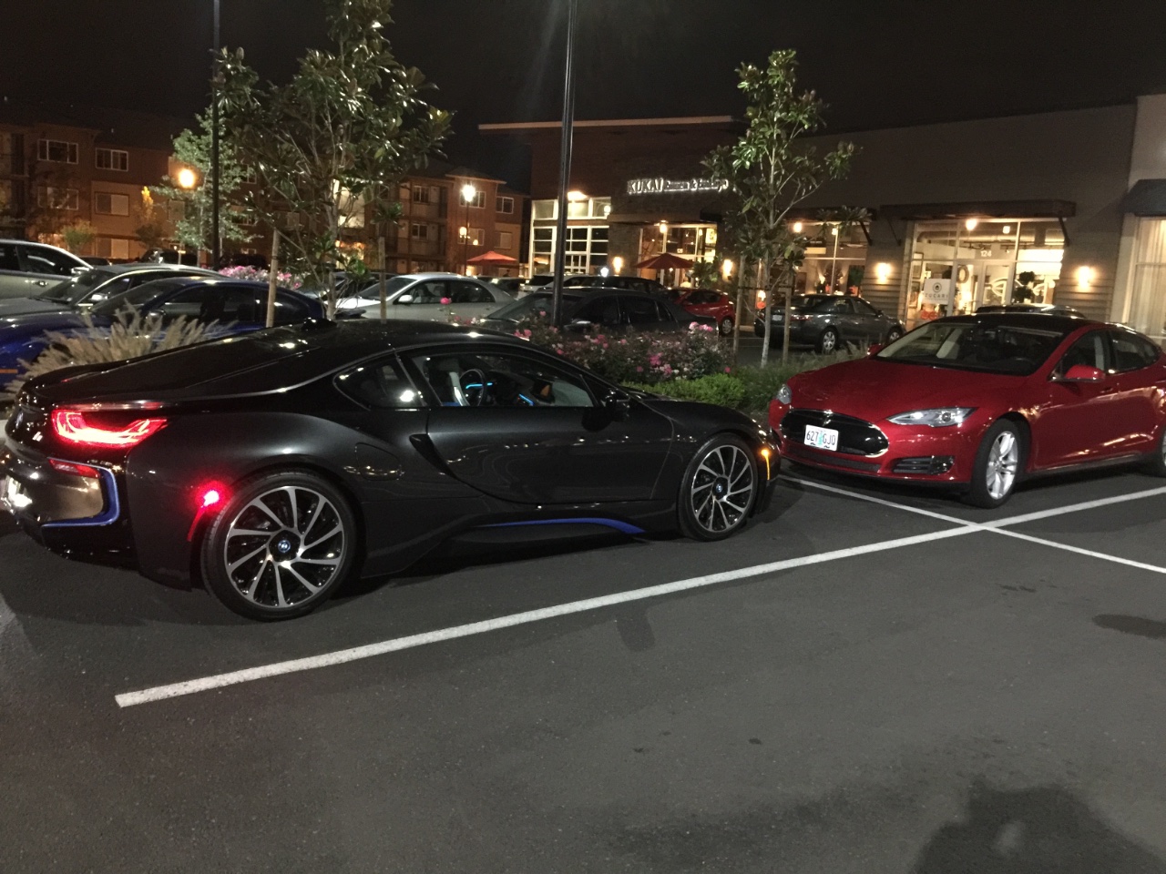 BMW i8 or Tesla? I pick the i8 <img src=