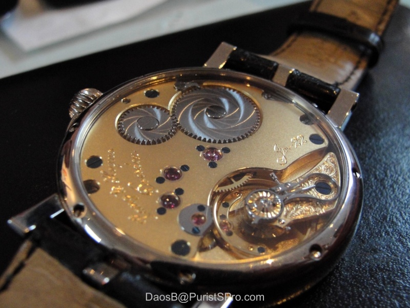 The movement is lovely. The gilt finish is beautful. My pictures don't do it justice.