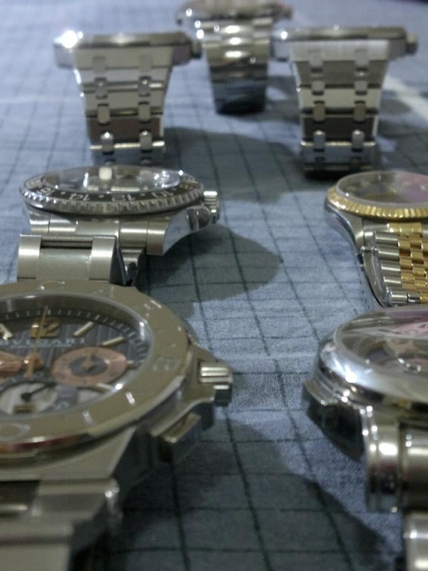 Hierarchy of watches with the Patek on top, of course!
