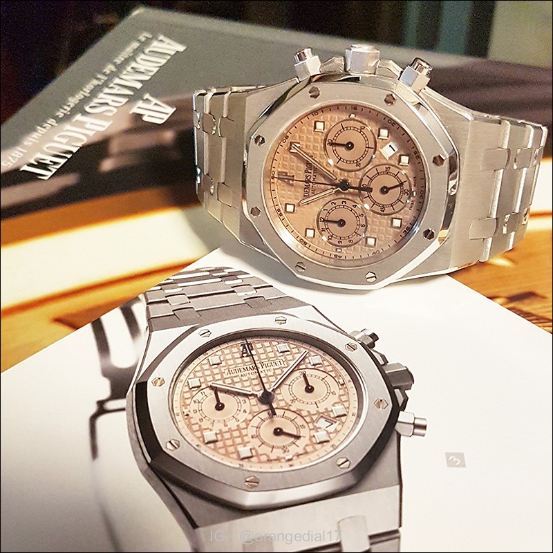 It was GREAT to find this watch in an old AP catalogue which I collected when I could only dream of owning an AP. How sweet!