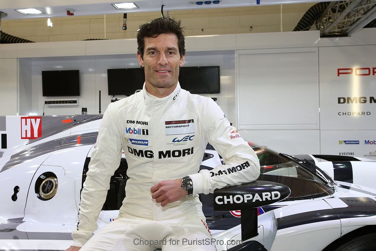 Mark Webber - Chopard Ambassador