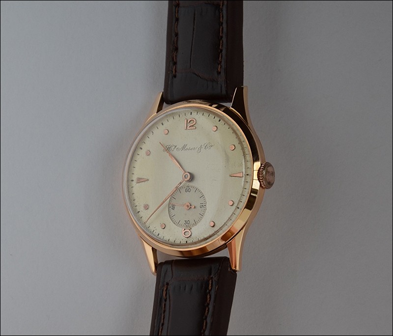 H. Moser watch listing