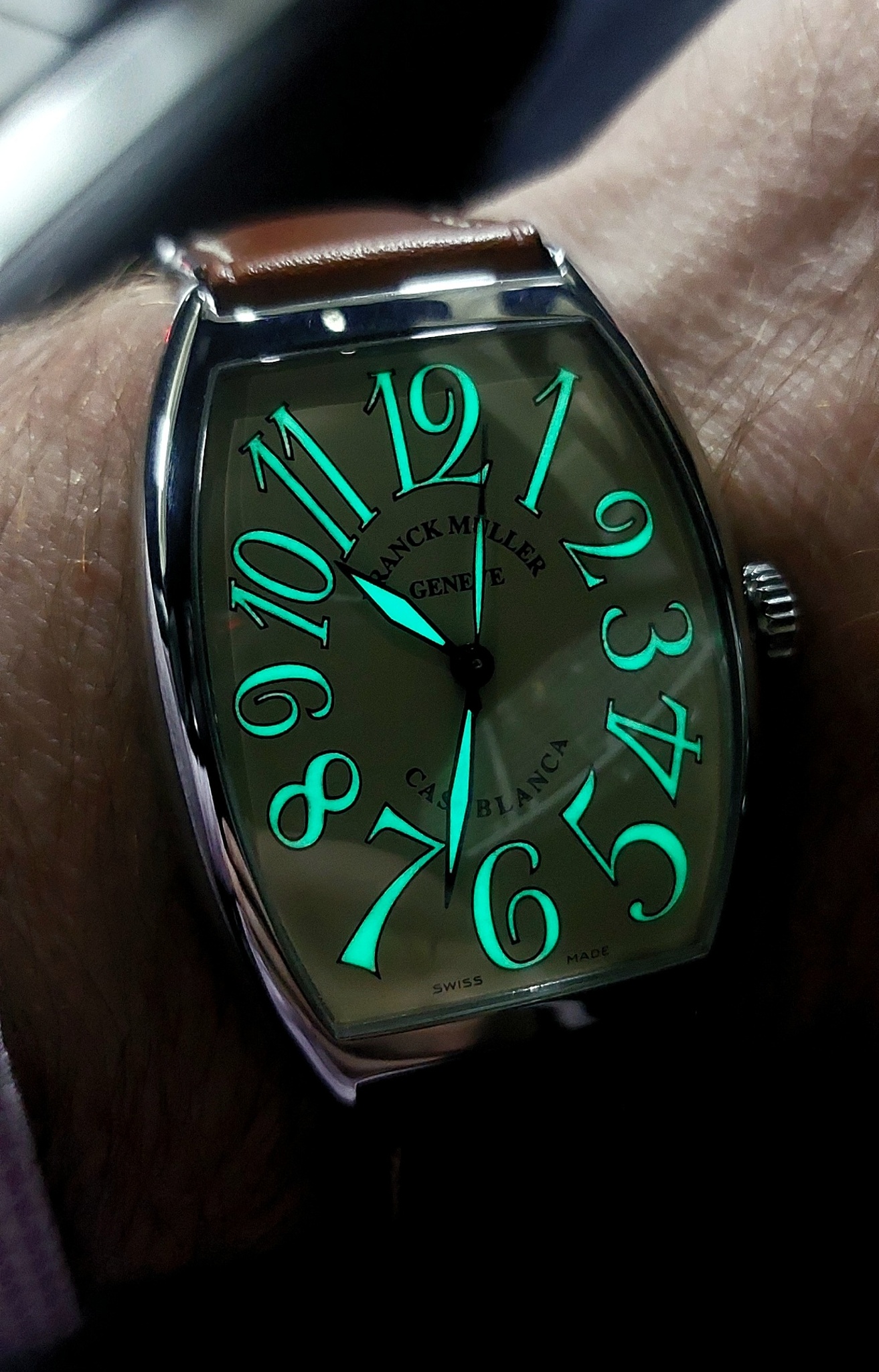 Watch by AHCI and independent haute horlogerie, Franck Muller, Casablanca
