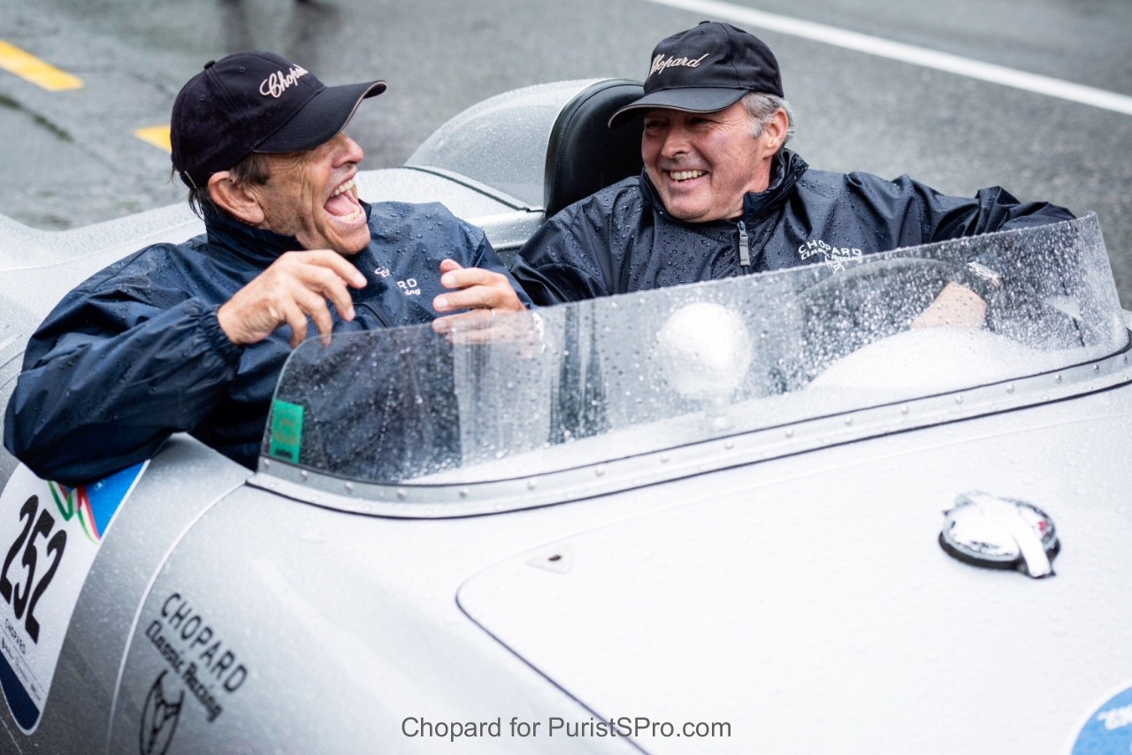 Spirits remained high in Chopard team Jacky Ickx and K-F Scheufele