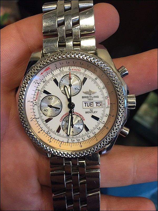 Breitling watch listing