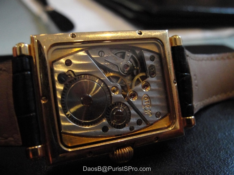 A Chronoswiss Regulator. A neat watch indeed!