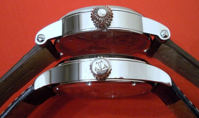 See the difference between the lugs, crystal, case, and crown?