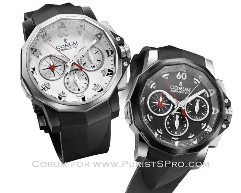 Corum Admiral's Cup Black Split-Seconds 44 & Admiral's Cup