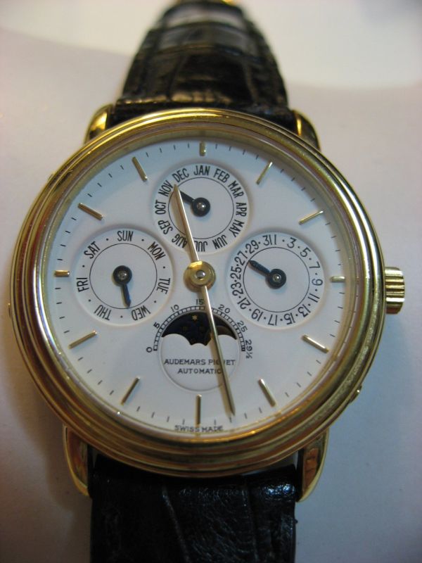 AP Perpetual Calender Ladies Automatic YG