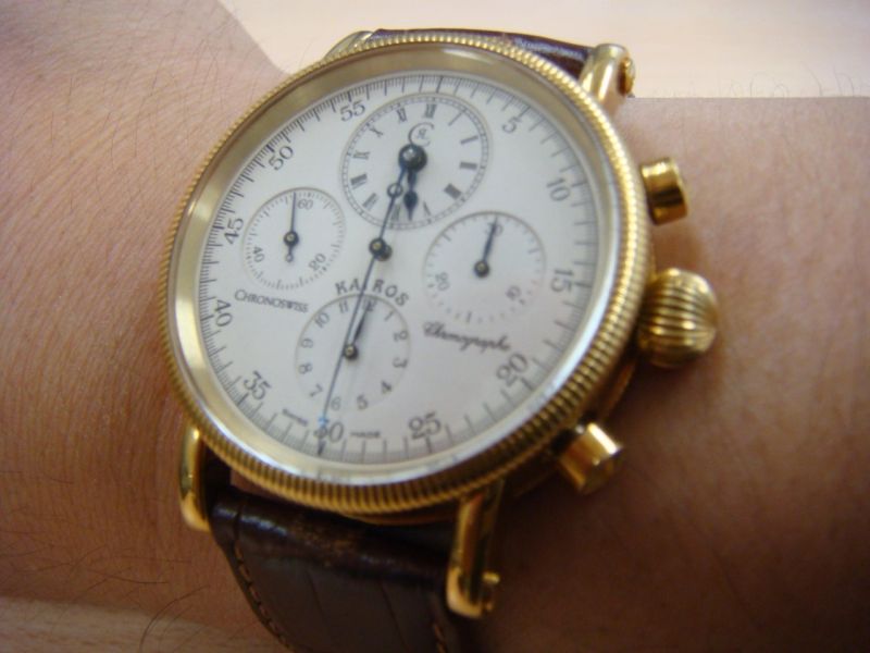Finally, a wristshot to close this photo essay!