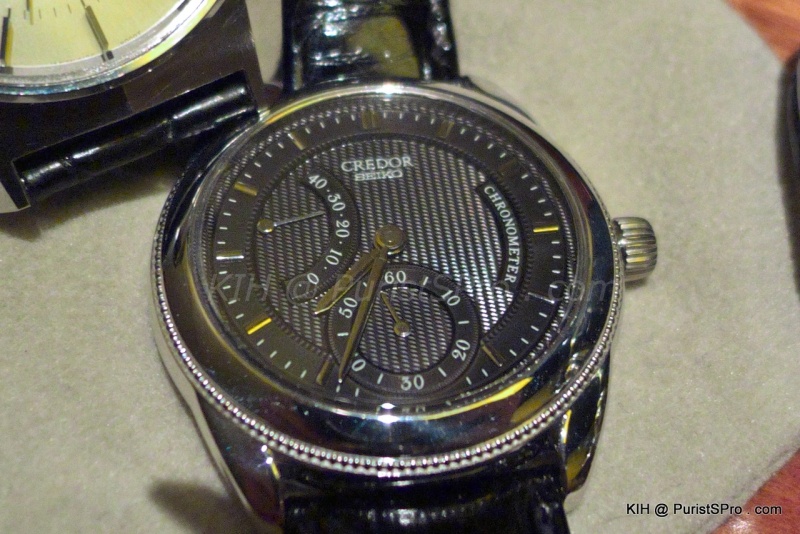 Credor Chronometer с надписью Chronometer на циферблате