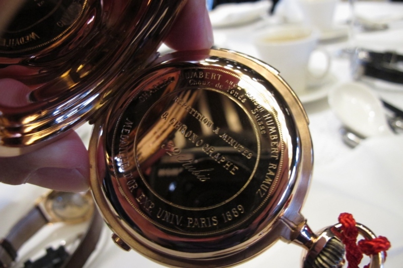 Charles Humbert... very impressive Min Repeater and Chronograph
