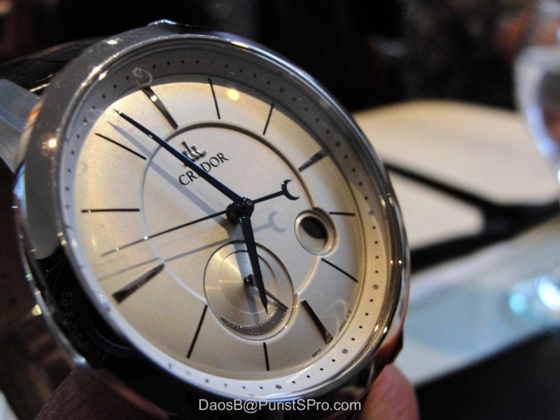 Another very cool piece -- a Credor with moonphase!
