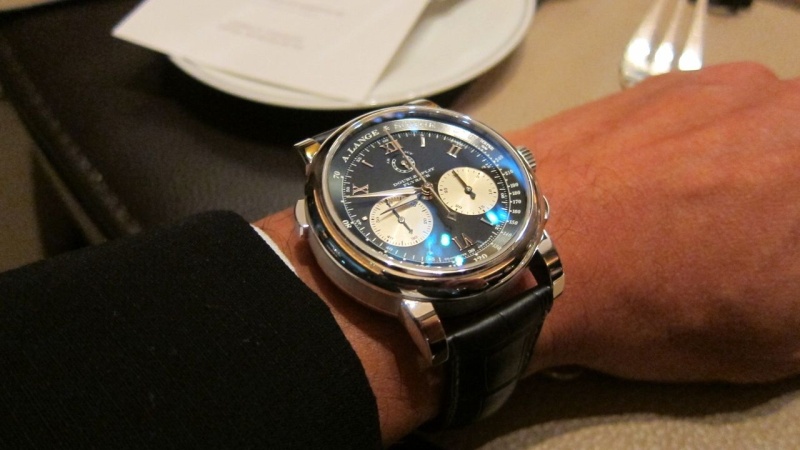 The DS back on my wrist as we were ready to leave.