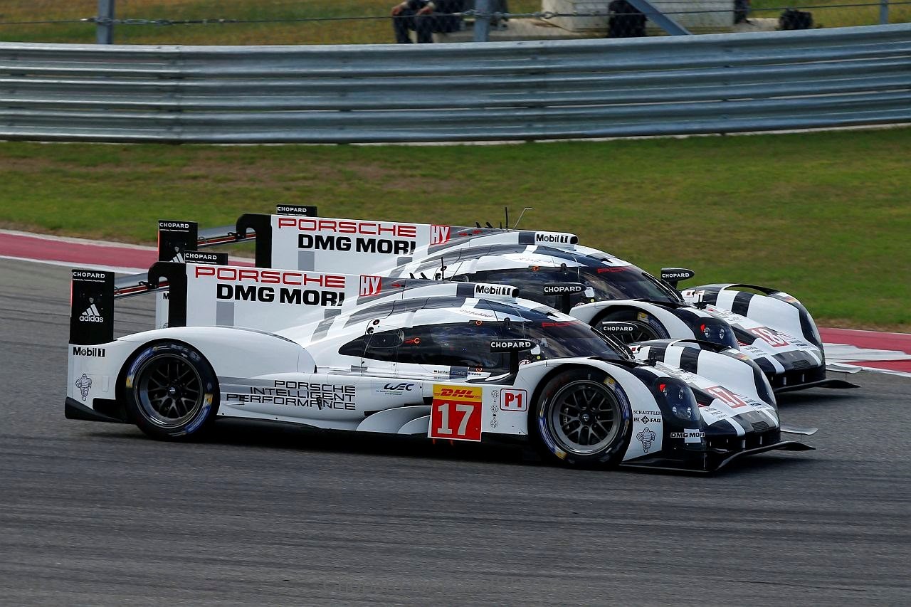 The Porsche 919 Hybrid led most races in 2015