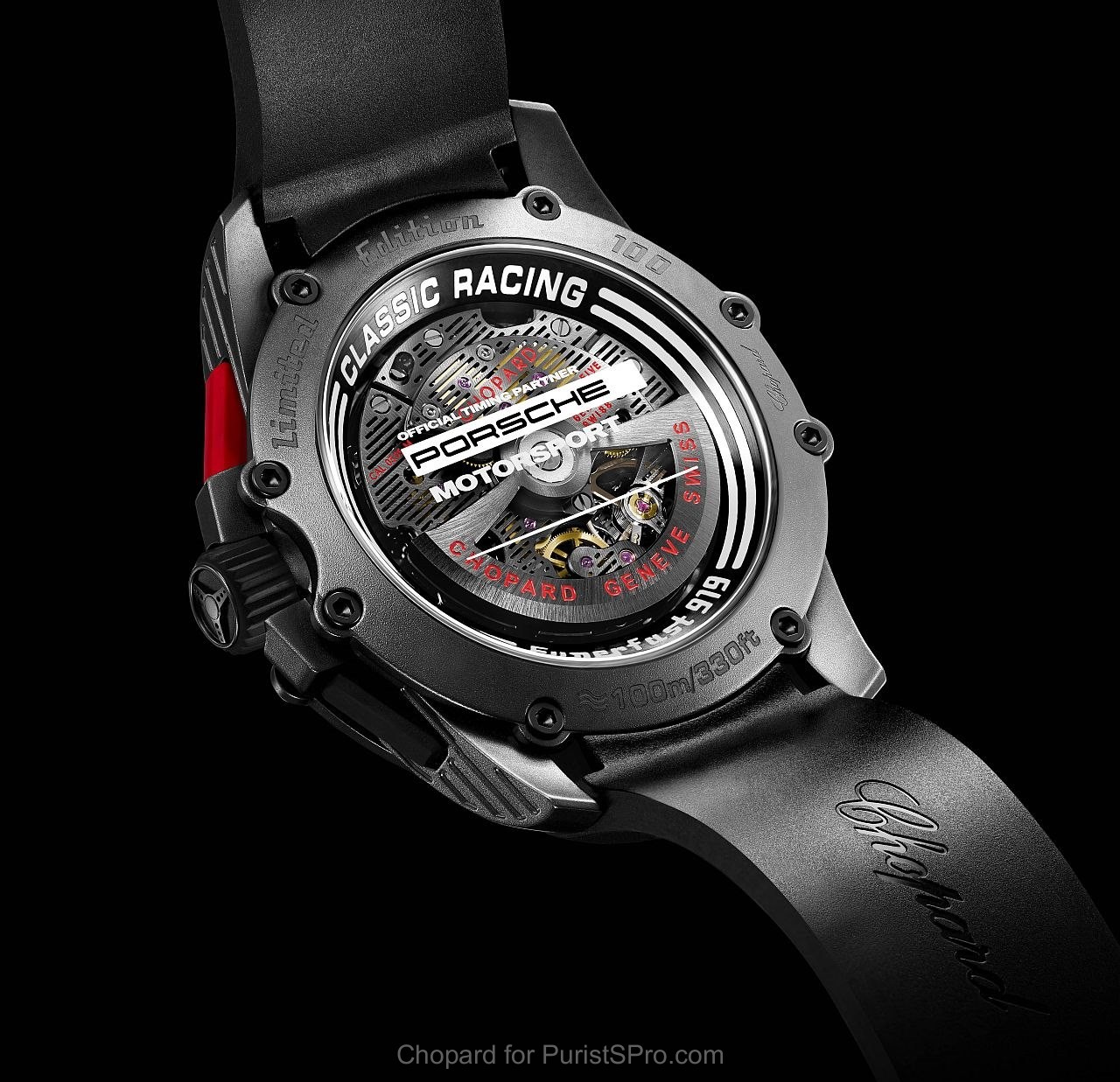 Chopard Superfast Chrono Porsche 919 Black Edition 