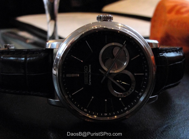 A Grand Seiko -- lots of Seiko fans in attendance.