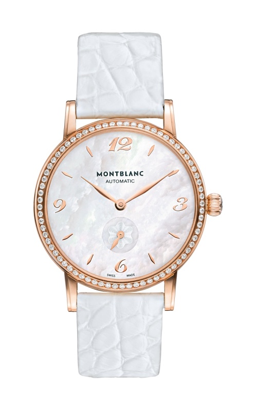 Classic, sober, shell be able to change strap colors, imagine the possibilities...