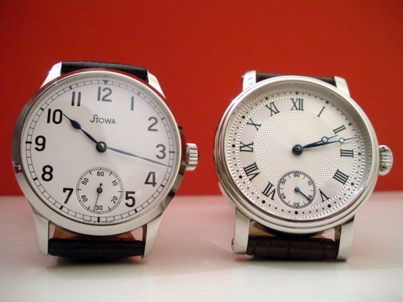 The two subjects of my photo essay side by side.