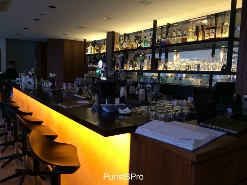 I was early and the bar looked tempting...