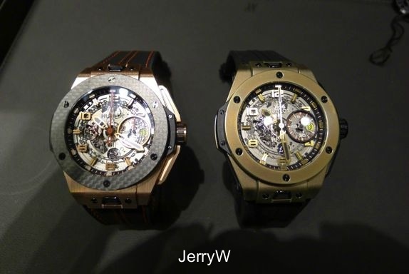 Hublot Big Bang Ferrari King Gold LE and Magic Gold LE.